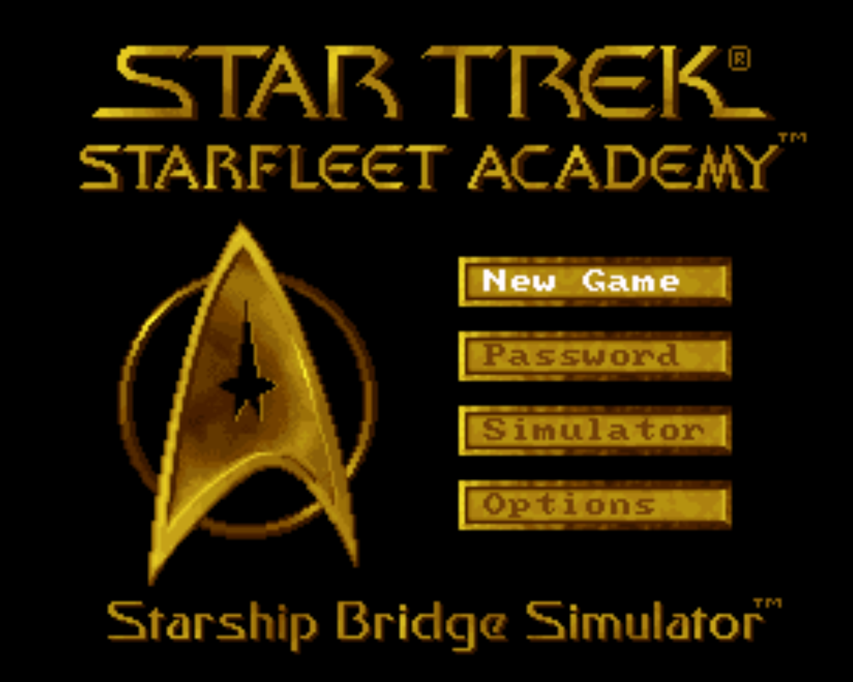 Star Trek Starfleet Academy Title Screen